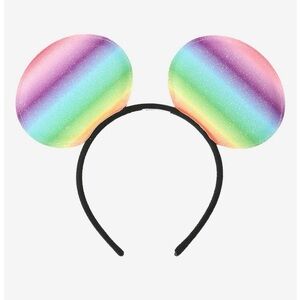Rainbow Disney Glitter Ears